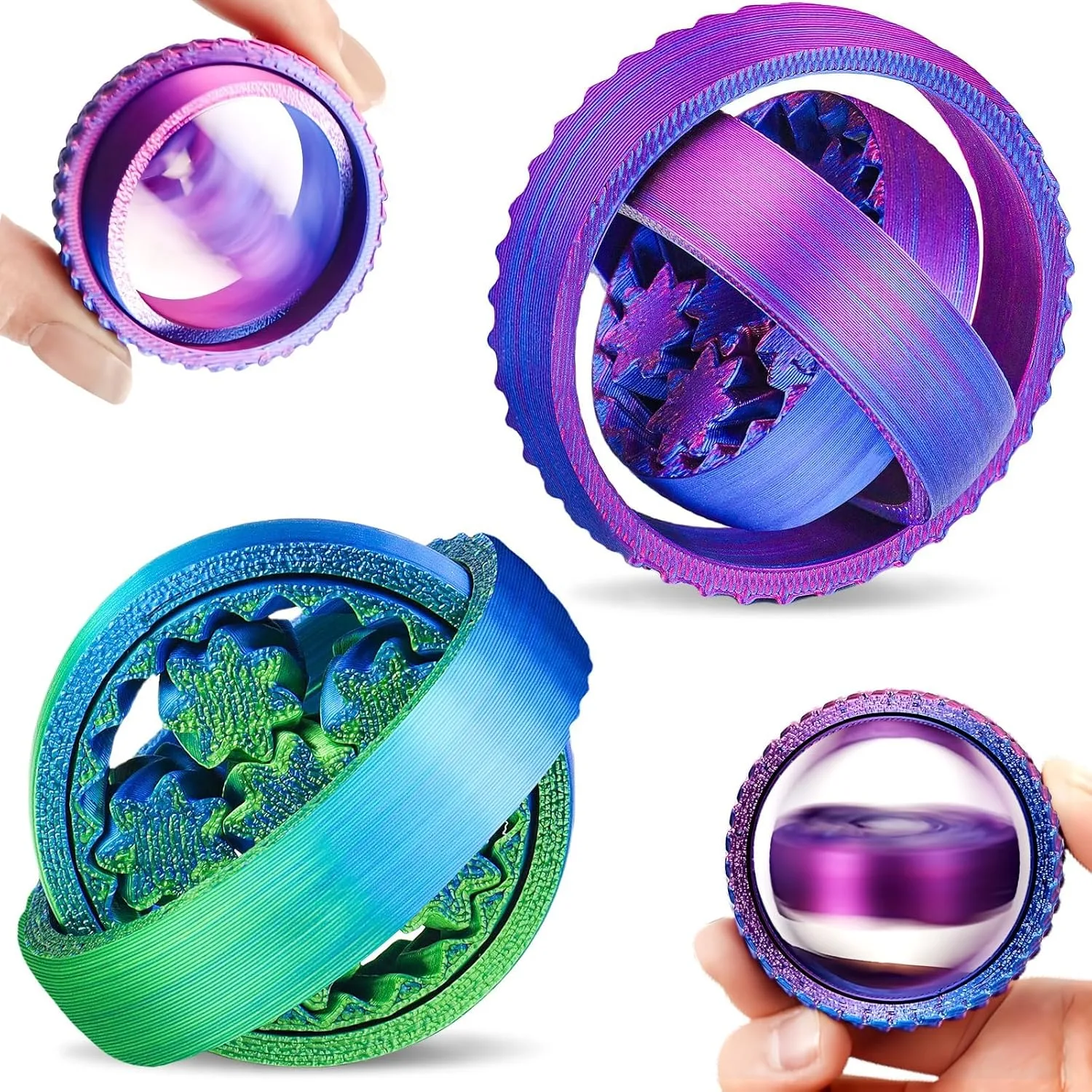 3D Printed Fidget Spinners7 3D Printed Fidget Spinners - Image 1