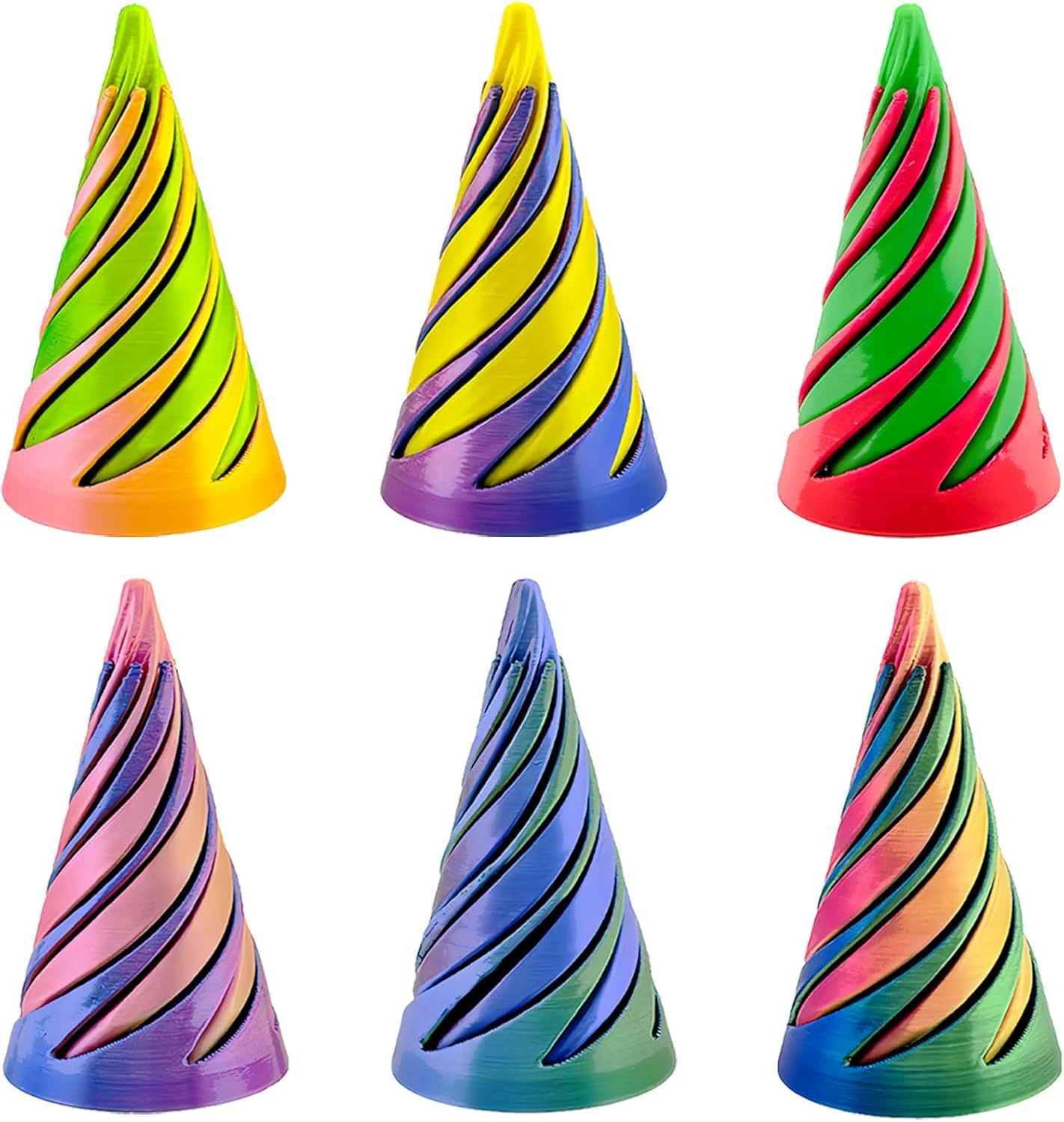 3D Printed Spiral Cone Fidget Toy6 3D Printed Spiral Cone Fidget Toy - Image 5