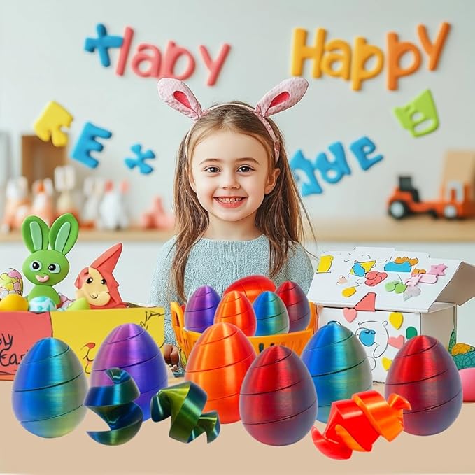 3D PrintedSpiral Egg2 3D PrintedSpiral Egg - Image 2