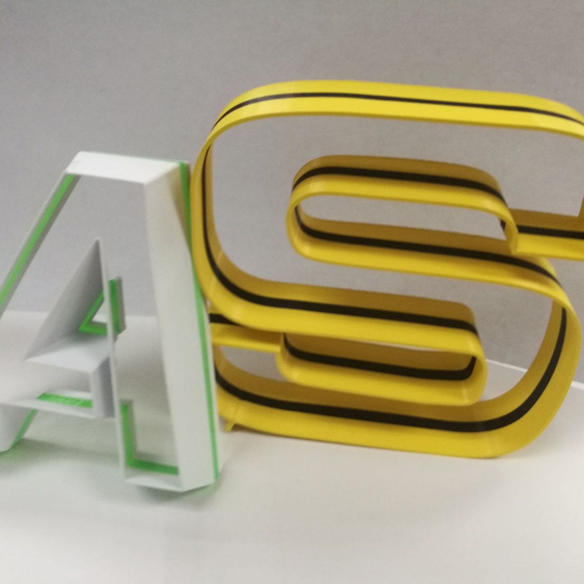 3D Printing Materials FDM -Indoor Advertising Luminous Characters (light blocking)1 FDM -Indoor Advertising Luminous Characters (light blocking) - Image 2