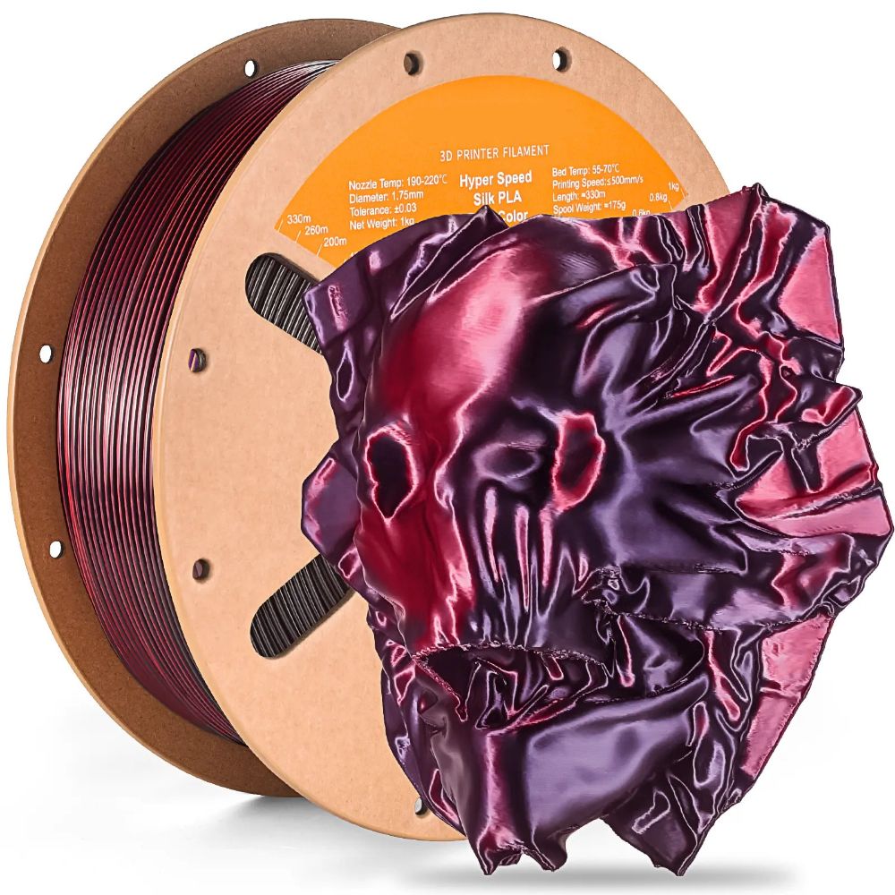 3D Printing Materials FDM -PLA Silk Dual-Color1 FDM -PLA Silk Dual-Color - Image 2