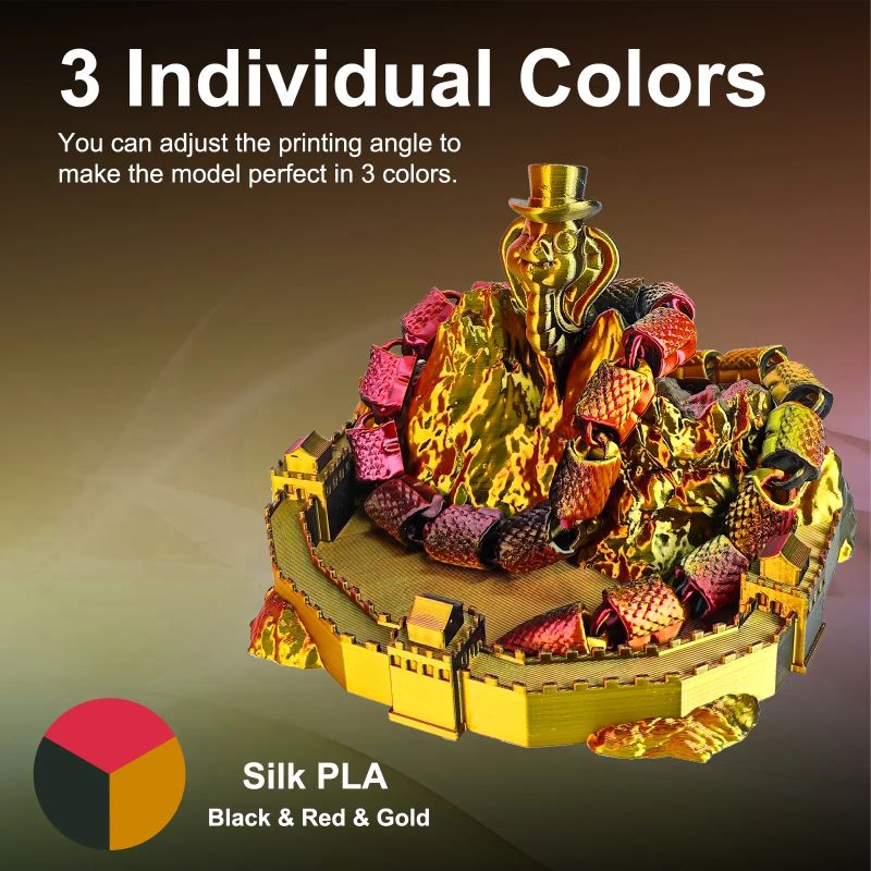 group-2 FDM -PLA Silk Tri-Color - Image 2