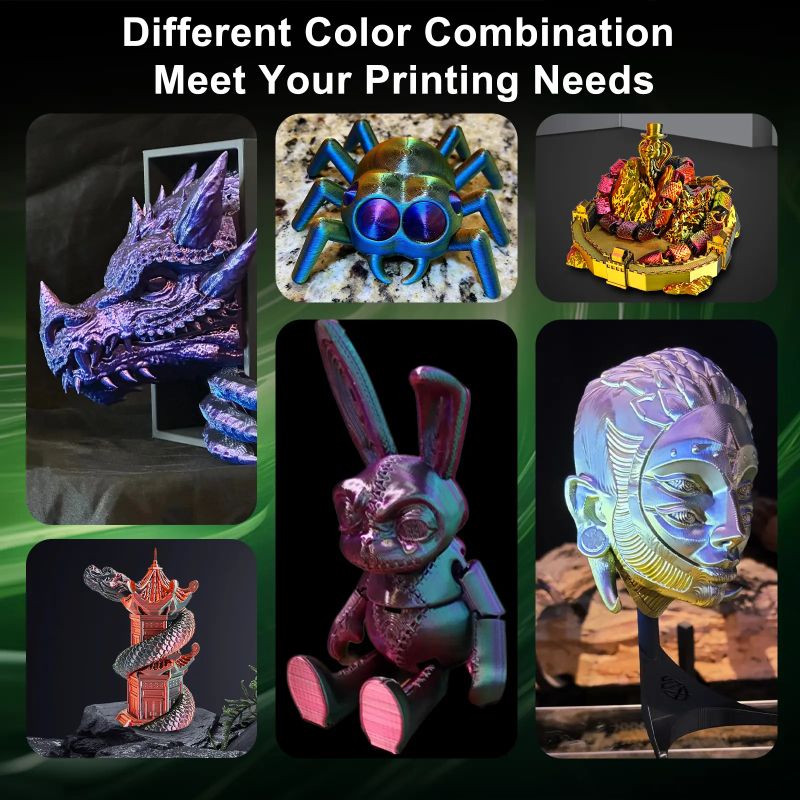 group-6 FDM -PLA Silk Tri-Color - Image 4